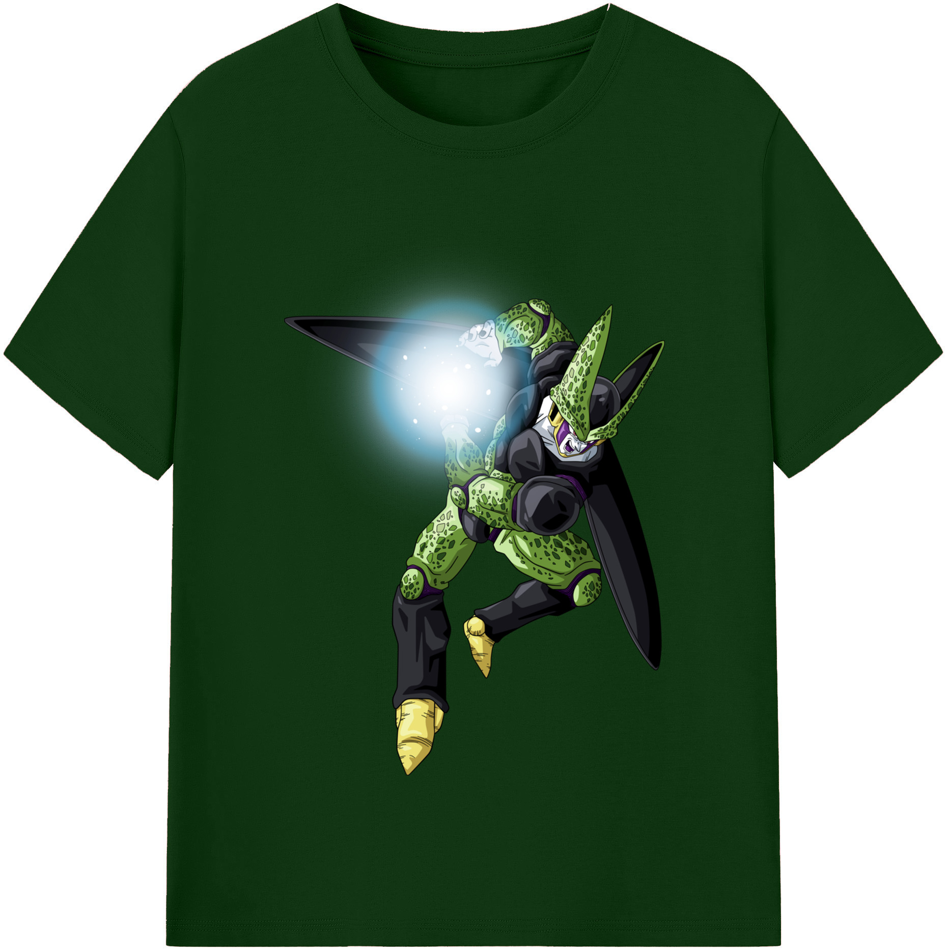 （画像用） ドラゴンボール セル DRAGON BALL Cell 綿100％半袖Tシャツ（フロントプリント）